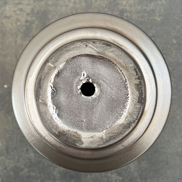 エルダ：メタルL（直径15.5cm・皿付）