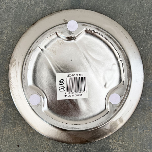 エルダ：メタルL（直径15.5cm・皿付）