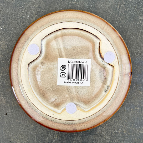 エルダ：白M（直径14cm・皿付）