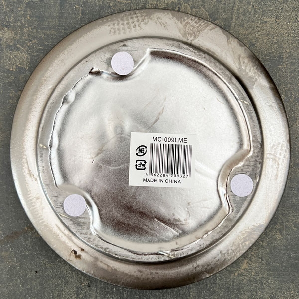 アガタ：メタルL（直径約15cm・皿付）