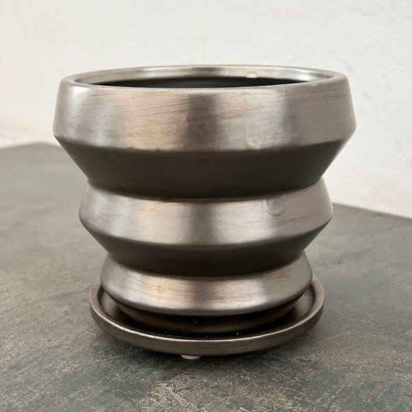 アガタ：メタルM（直径約13cm・皿付）