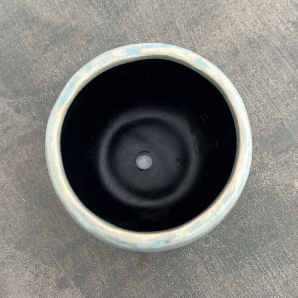 アンジェラ：薄青L（直径約11cm）・皿付