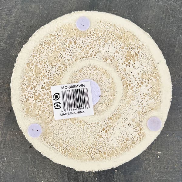 ジュリア：白M（直径10cm）・受け皿付