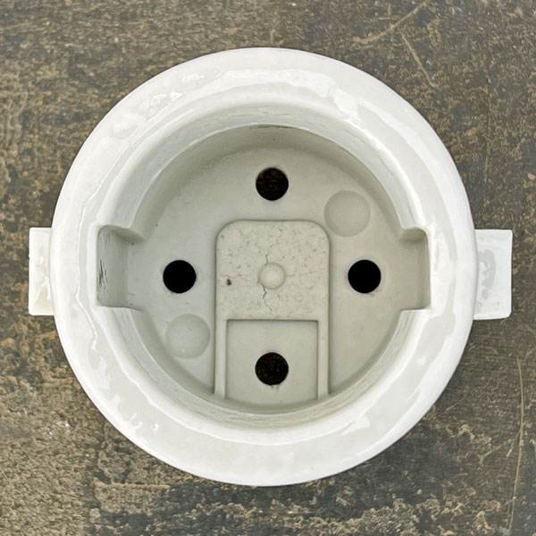 ソケットポットE36（直径8.5cm）・皿付き