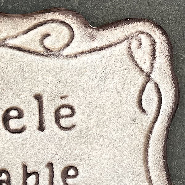 フルーリストプレート　ホワイト（UN2225）