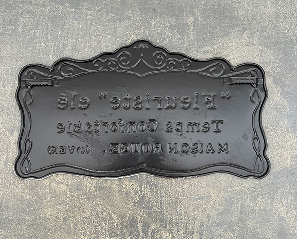 フルーリストプレート　ホワイト（UN2225）