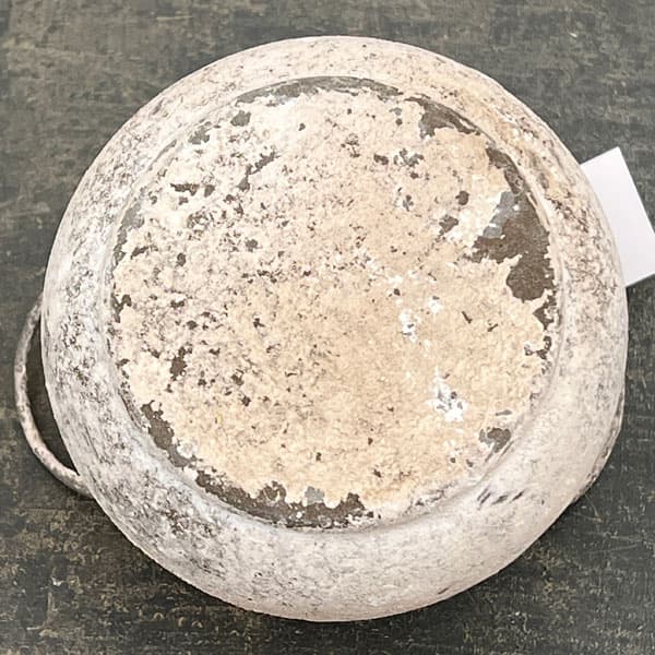 ミルヴァ：マルミット アンティーク（内径7.5cm／底穴なし）