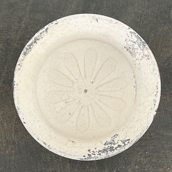 ミルヴァ：ミニカップ 白（直径13cm／底穴なし）