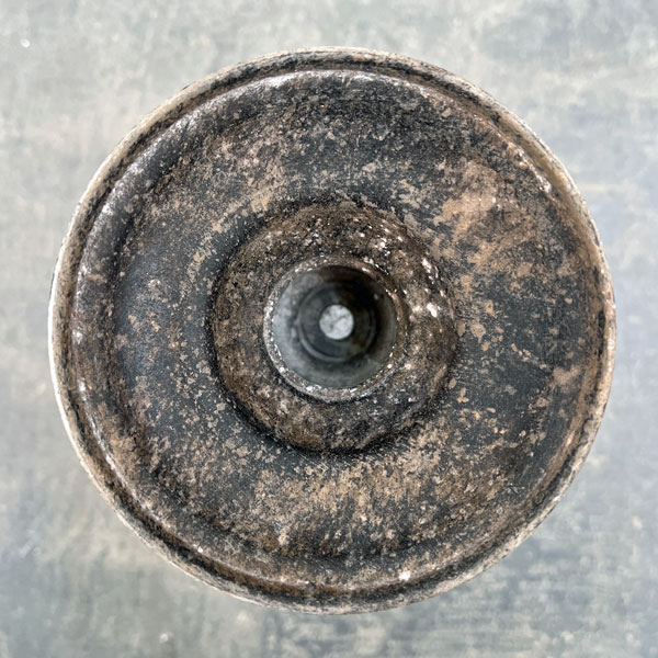 モニカ：カップ 黒（直径15.5cm／底穴なし）