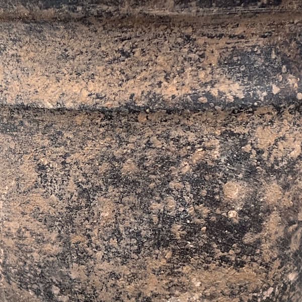 モニカ：カップ 黒（直径15.5cm／底穴なし）