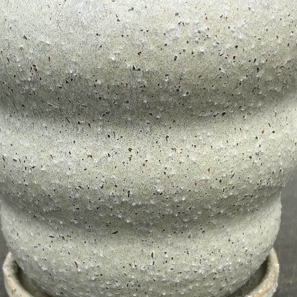 マノン：薄緑M（直径約12cm）・受け皿付