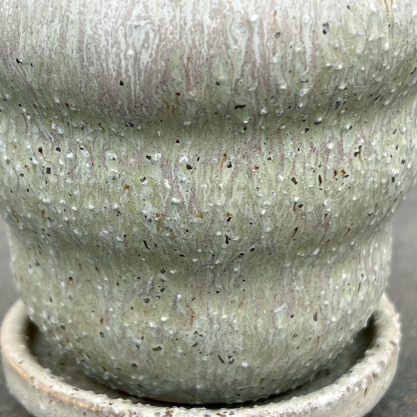 マノン:薄緑S(直径8cm)・受け皿付