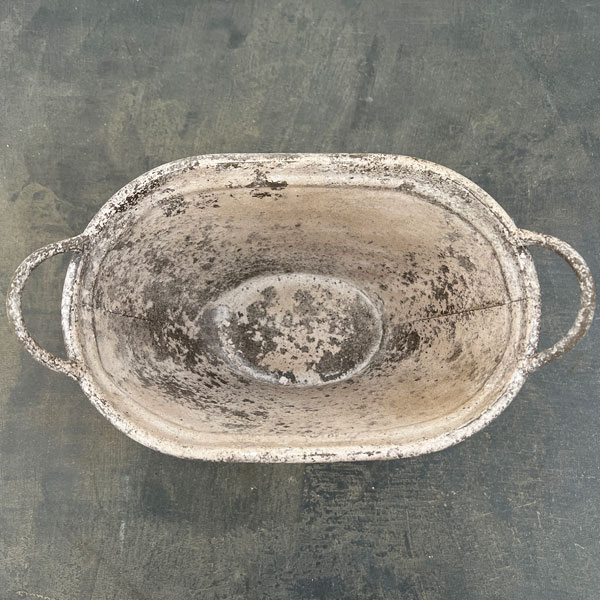 ミルヴァ：オーヴァルバケットM（幅29.5cm・奥行18.5cm／底穴なし）
