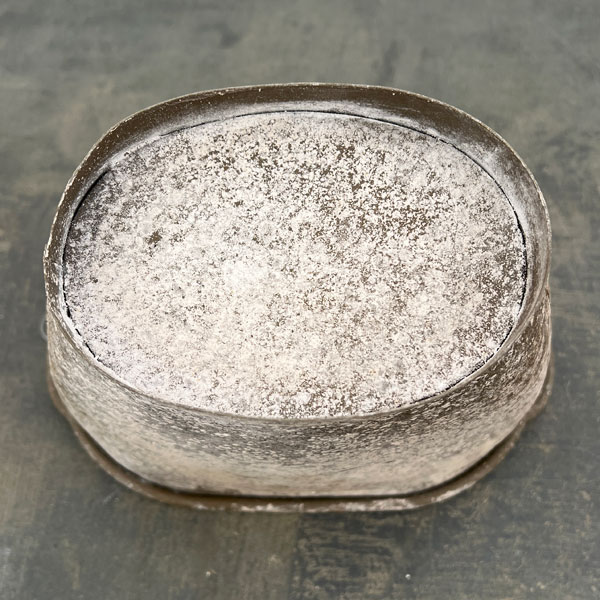 ミルヴァ：オーヴァルバケットM（幅29.5cm・奥行18.5cm／底穴なし）