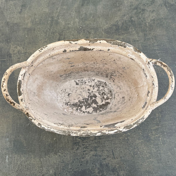 ミルヴァ：オーヴァルバケットS（幅26cm・奥行16cm／底穴なし）