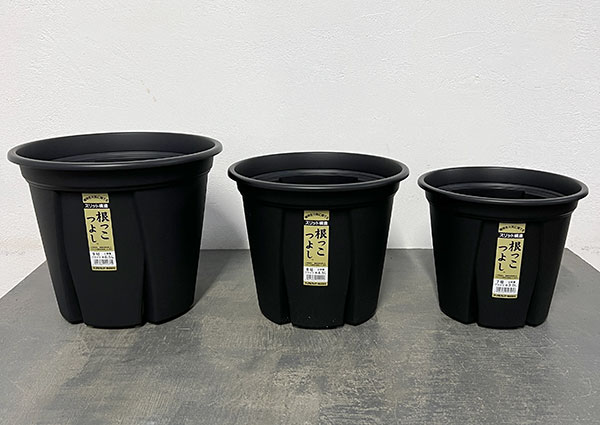 根っこつよしブラック　7号・8号・9号の3種セット