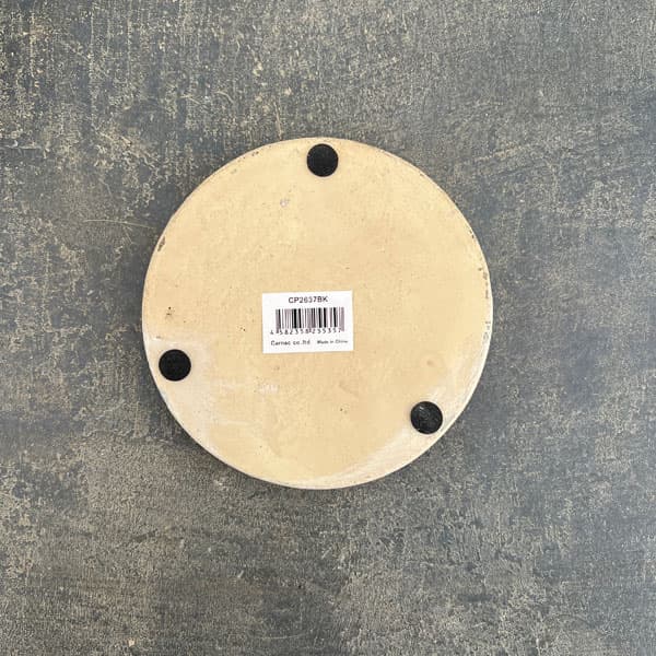 アフリカンポット07　ブラック（CP2637BK）/直径15cm