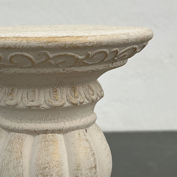 セリーヌフラワースタンド ラウンドS  ホワイト（CQ031WH）高さ13cm