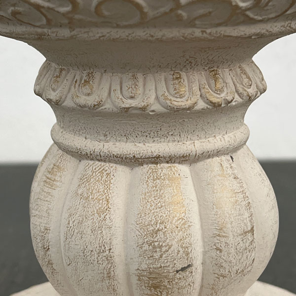 セリーヌフラワースタンド ラウンドS  ホワイト（CQ031WH）高さ13cm