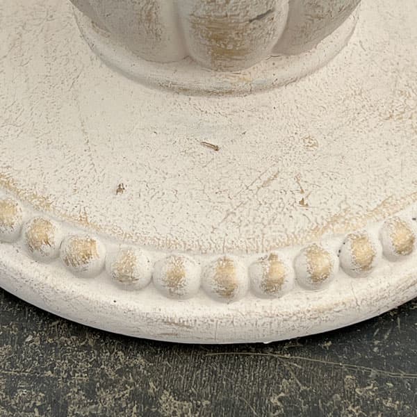 セリーヌフラワースタンド ラウンドS  ホワイト（CQ031WH）高さ13cm