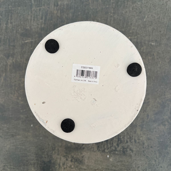 セリーヌフラワースタンド ラウンドS  ホワイト（CQ031WH）高さ13cm