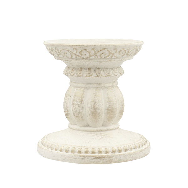 セリーヌフラワースタンド ラウンドL  ホワイト（CQ032WH）高さ17cm