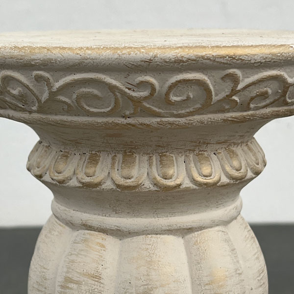 セリーヌフラワースタンド ラウンドL  ホワイト（CQ032WH）高さ17cm