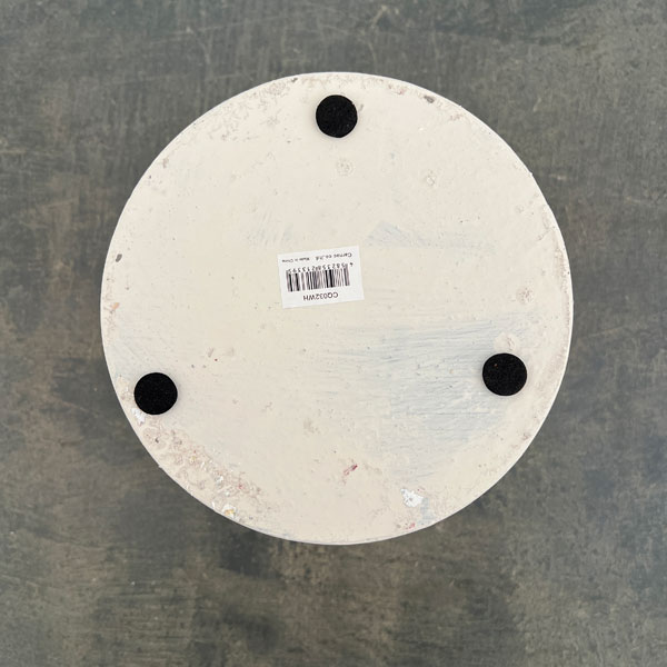 セリーヌフラワースタンド ラウンドL  ホワイト（CQ032WH）高さ17cm