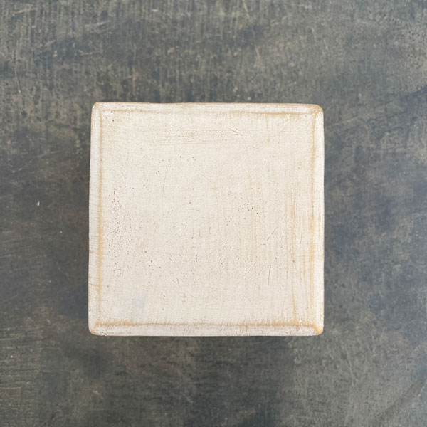 セリーヌフラワースタンド スクエアS  ホワイト（CQ033WH）高さ12cm