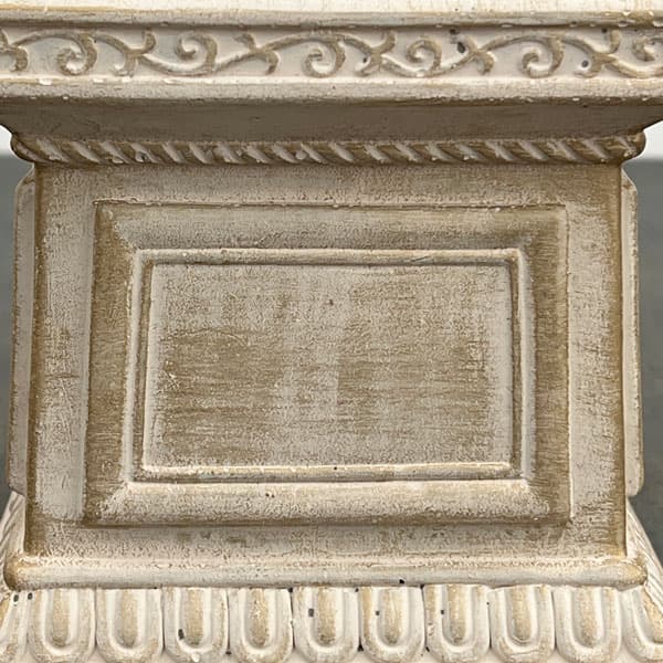 セリーヌフラワースタンド スクエアS  ホワイト（CQ033WH）高さ12cm