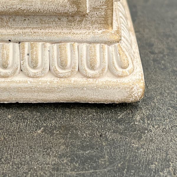 セリーヌフラワースタンド スクエアS  ホワイト（CQ033WH）高さ12cm