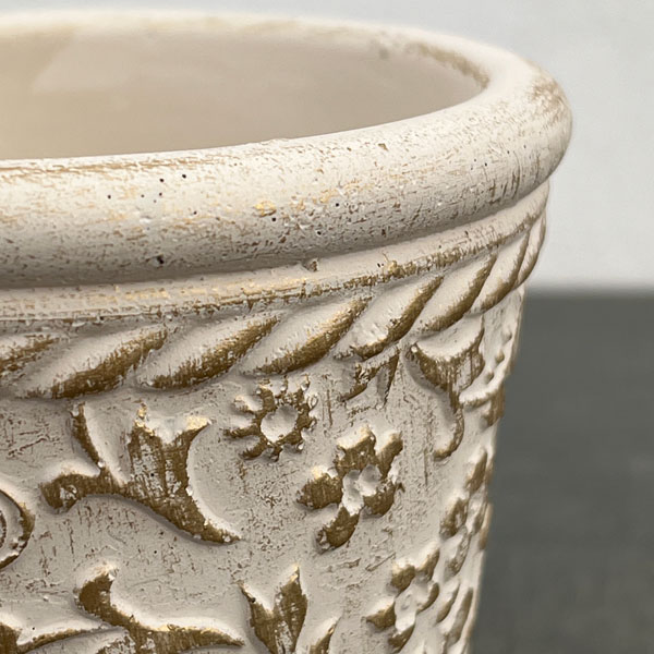 カノンフラワー：ベーシック 3 ホワイトゴールド（CQ2602WG）高さ9.5cm