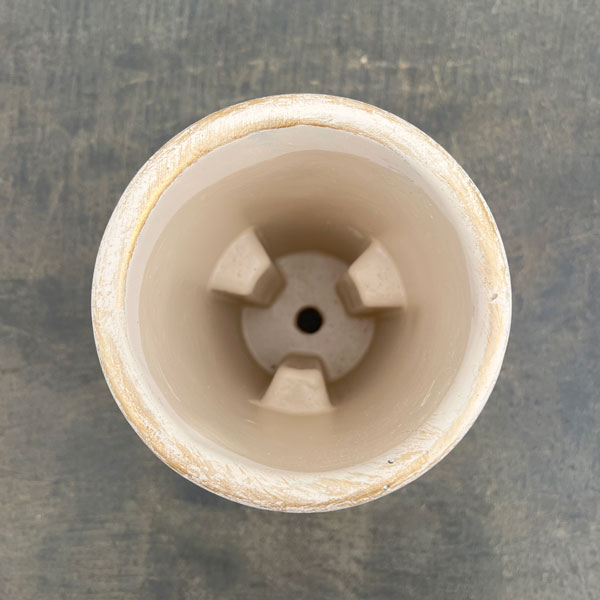 カノンフラワー：トール 3 ホワイトゴールド（CQ2605WG）高さ18cm