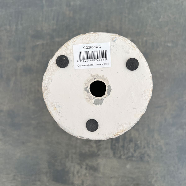 カノンフラワー：トール 3 ホワイトゴールド（CQ2605WG）高さ18cm