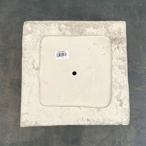 ボタニーフラワースタンド スクエア  ホワイト（GFB508WH）／25cm角、高さ22.5cm