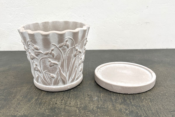 スノードロップベーシック L  グレー（GR2605GY）高さ13cm