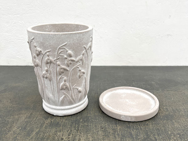 スノードロップロング S  グレー（GR2606GY）高さ15cm