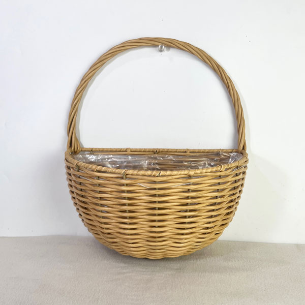 ユニハングバスケットN(KH405)幅26cm、奥行16.5cm、高さ14cm(内径24.5cm×15cm)