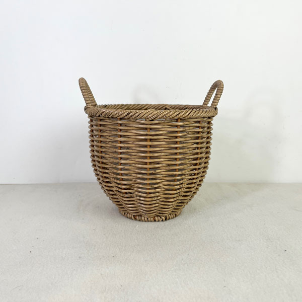 ガンセトハンドルサークルSブラウン（KM759）直径17.2cm、高さ15cm（内径15cm）