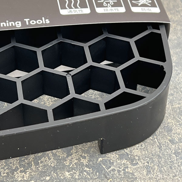 ドレイニングトレイ 23型(23cm、高さ2.5cm) ブラック