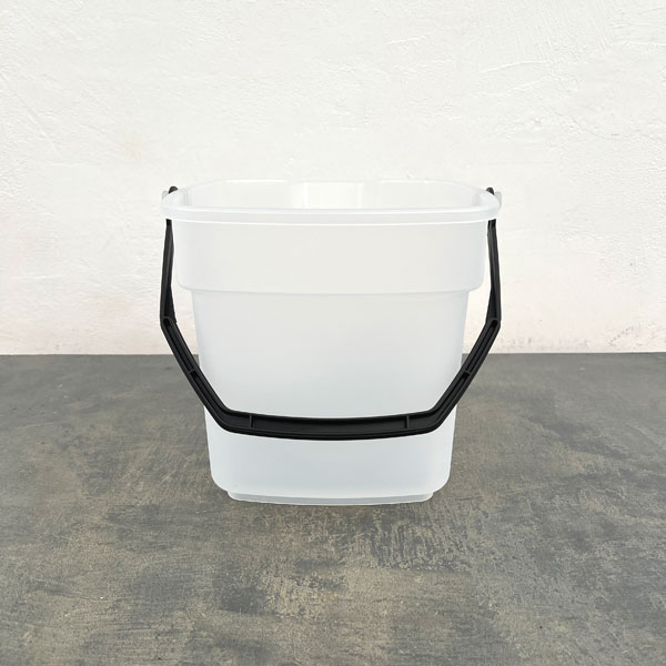 バケツ・エンジョイ 10L（29.5cm、28.2cm、高さ24cm） クリア