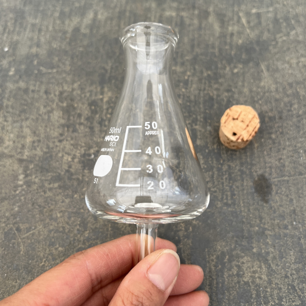 HARIO プランターに挿す水やり器 PM-P（直径5.4cm、高さ16.7cm、容量50ml）