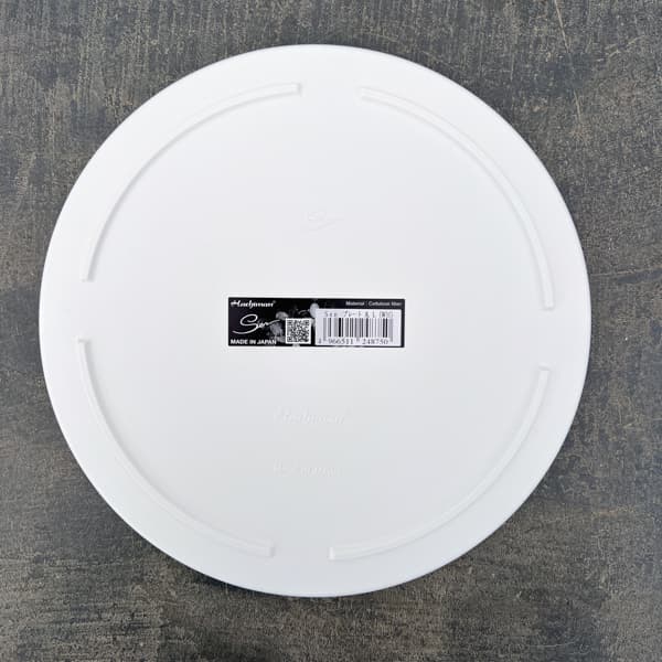 Sen シリーズ：プレート 丸 Lサイズ（直径22.9cm）ホワイト