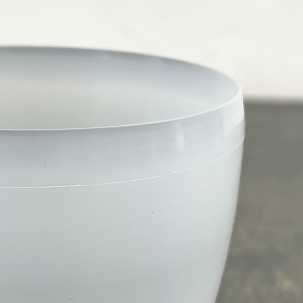 3号用鉢カバー：浅岡園芸オリジナル　半透明鉢カバー　3.5号（潤流鉢） 5個セット