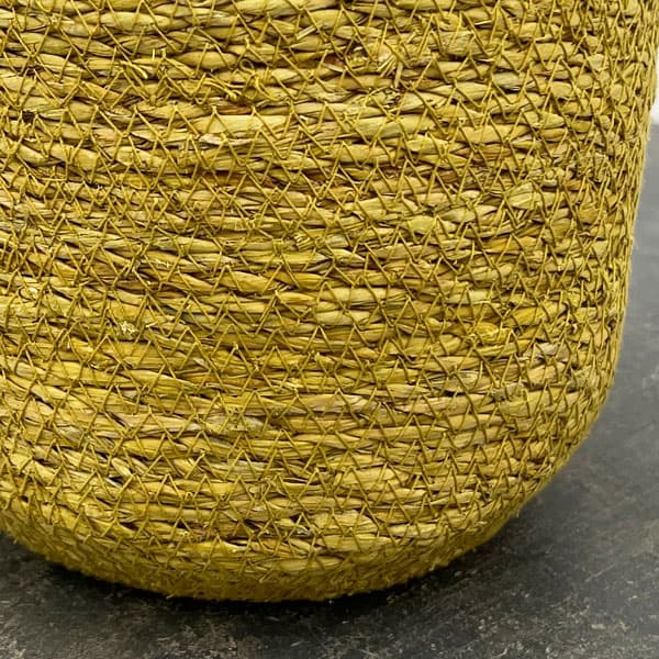 シーグラスポット16Y（直径約16cm）イエロー／39086