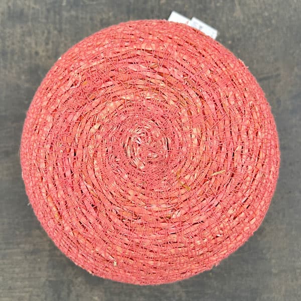 シーグラスポット16P（直径約16cm）ピンク／39087