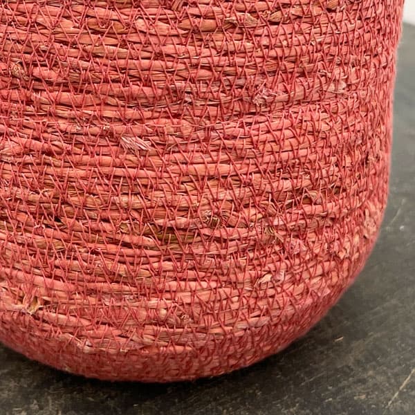 シーグラスポット16P（直径約16cm）ピンク／39087