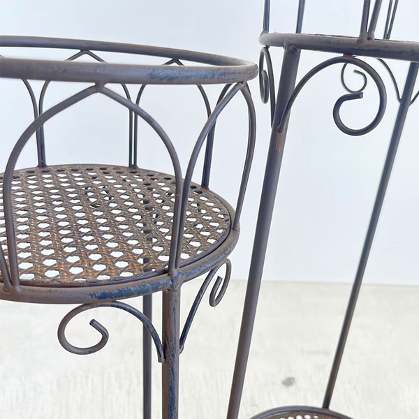 ラスティ・2段ネストスタンド 2点セット（XZ-26）