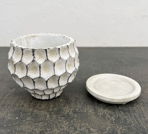 ガイヤボウル：ベージュS（直径約11cm）・皿付き