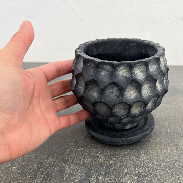 ガイヤボウル：グレイS（直径約11cm）・皿付き